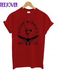 Nestor Makhno's Book Club - Black Version T-Shirt