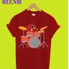 Nyango Star Mascot Drummer T-Shirt