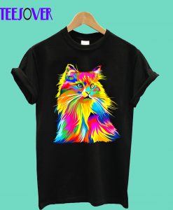 Pop Art Cat T-Shirt