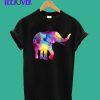 Rainbow-Elephant-T-Shirt