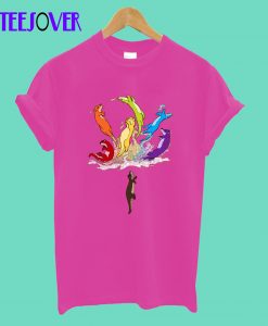 Rainbow Otters T-Shirt