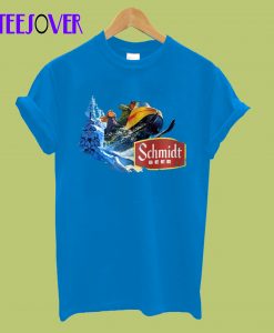 Schmidt Beer Snowmobile T-Shirt