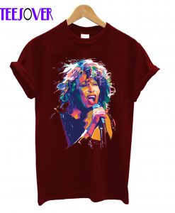 Tina Turner WPAP design T-Shirt