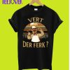 Vert der ferk retrocolor T-Shirt