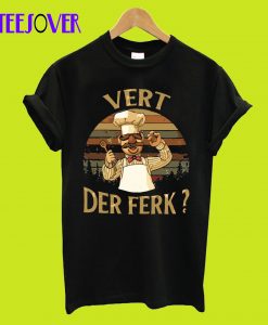 Vert der ferk retrocolor T-Shirt