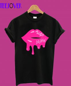 WAP Wet Juicy Lips Dripping Adult Hip Hop Rap Trend Gift T-Shirt