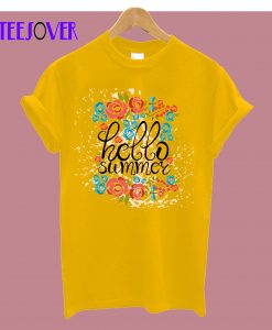 funny hello summer T-Shirt