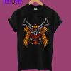 samurai mecha skeleton T-Shirt