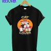 so cute lover cat cats T-Shirt