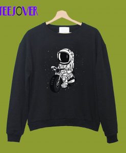 Astronaut-Riding-Motorbike Sweatshirt