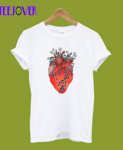 Blooming-Heart-T-Shirt