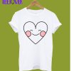 Blushing-Heart-T-Shirt