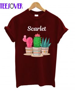 Cactus-Scarlet-T-Shirt