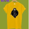 Cosmic-Sunflower-Heart-T-ShIRT