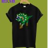 Dino-BlackGreen-T-Shirt