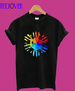 Hand-Sun-T-Shirt