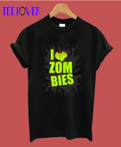 I-love-zombies-T-Shirt