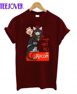 Monster-Hunter-cat-T-Shirt