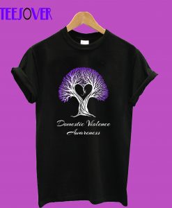 Ribbon-Tree-With-Heart-T-Shirt