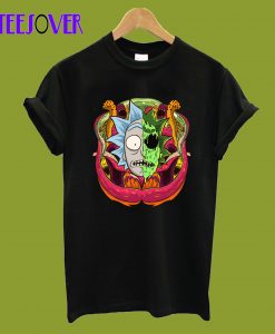 Rick-and-morty---Aliens-T-S