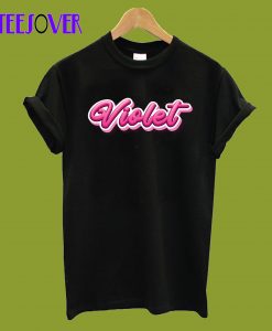 Violet-Black-T-Shirt