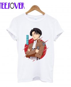 Attack on titan anime - Captain Levi T-Shirt