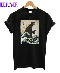 The Great Godzilla off Kanagawa T-Shirt