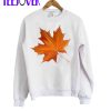 Autumn Maple Leaf Crewneck Sweatshirt
