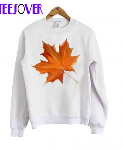 Autumn Maple Leaf Crewneck Sweatshirt