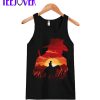 Red Sunset Tank Top
