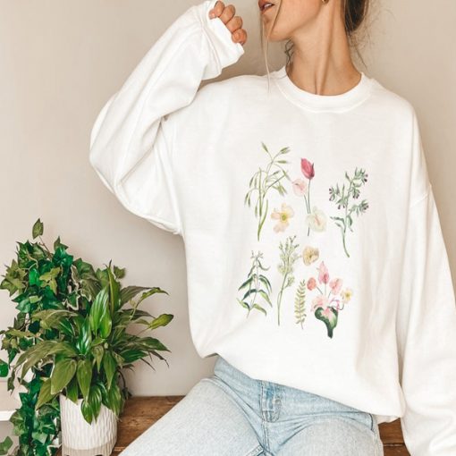 Flowers sweatshirt