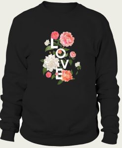 Love Floral sweatshirt