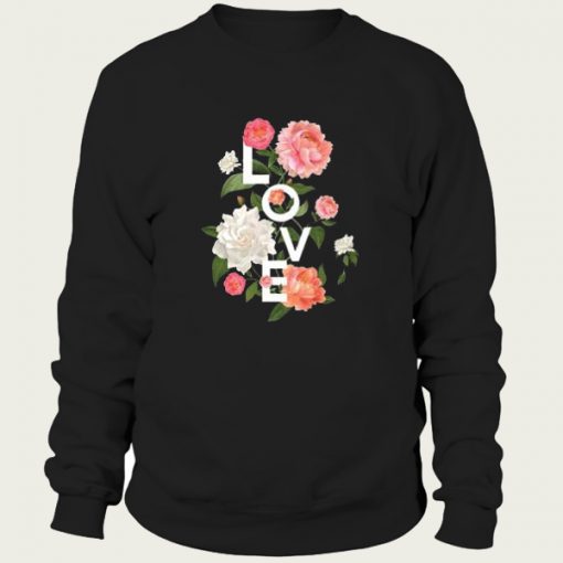 Love Floral sweatshirt