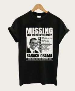 Missing Obama t-shirt