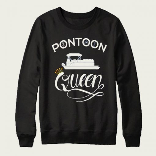 Pontoon Queen Retro sweatshirt