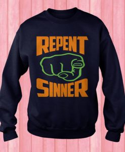 REPENT SINNER Punch sweatshirt