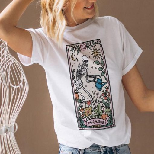 The Gardener Tarot t-shirt