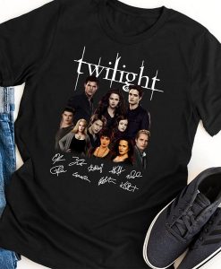 The Twilight Saga Characters Full Signed t-shirt