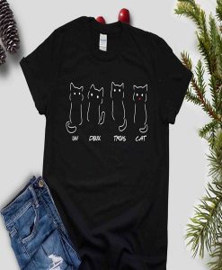 Un Deux Trois Cat t-shirt