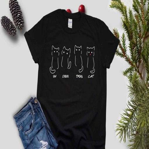 Un Deux Trois Cat t-shirt