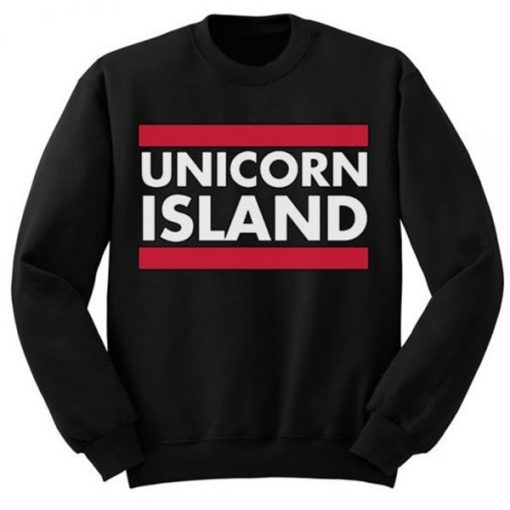 Unicorn Island sweatshirt