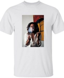 Vintage Bob Marley Smoking t-shirt