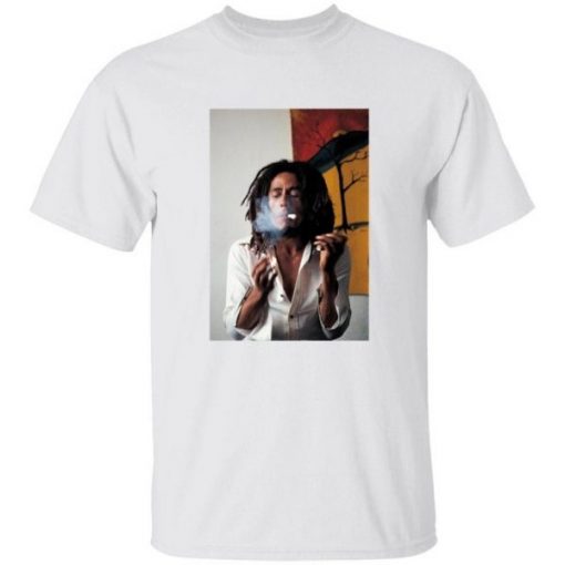 Vintage Bob Marley Smoking t-shirt