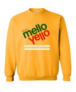 enjoy mello yello sweatshirt