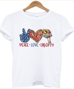peace love liberty t-shirt