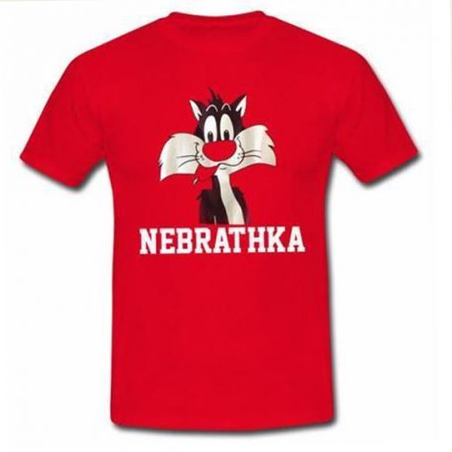 vintage 90s looney tunes nebrathka t-shirt