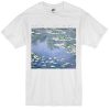 water lilies monet t-shirt