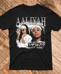 Aaliyah Homage t-shirt