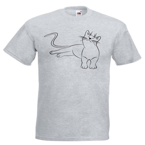 Cute Relaxing Cat t-shirtCute Relaxing Cat t-shirt