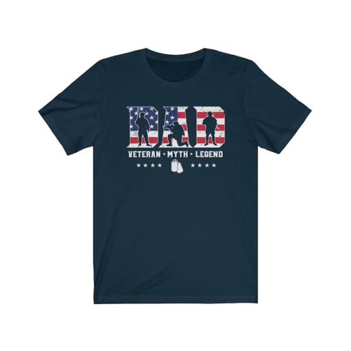 Dad Veteran Myth Legend t-shirt